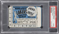 1950-51 Minneapolis Lakers Season Ticket, PSA Good 2 - Pop 1 with None Higher!